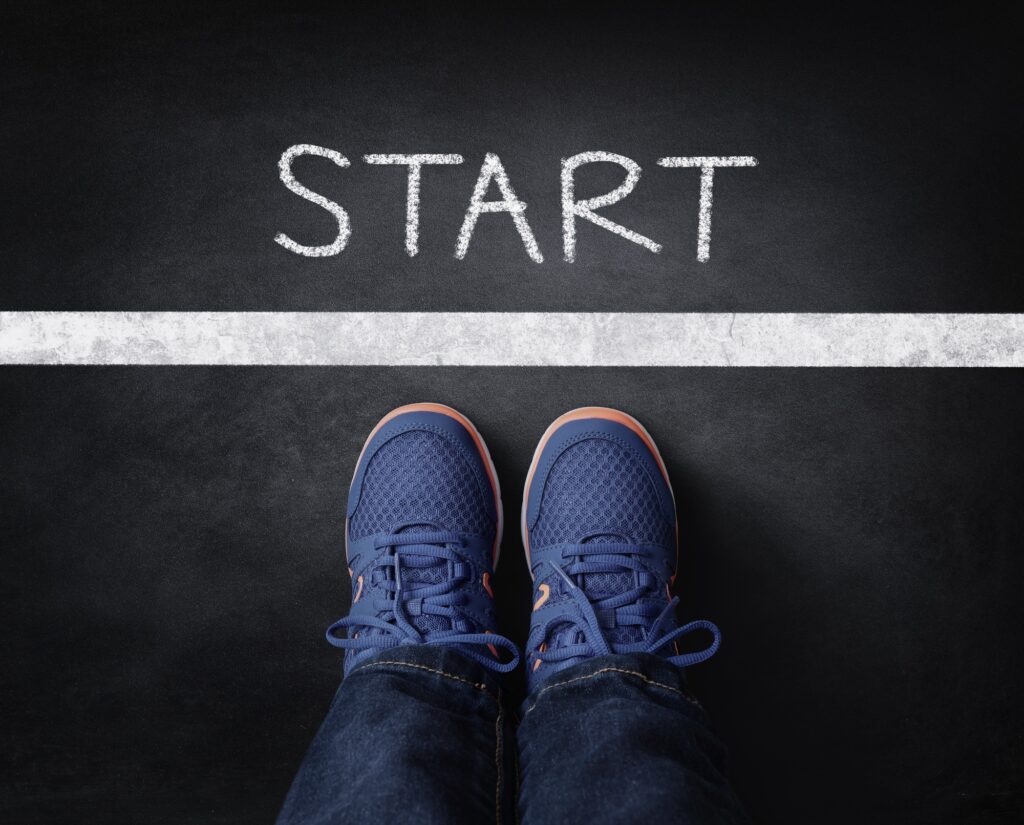 Start line